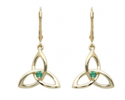 14K Celtic Earrings