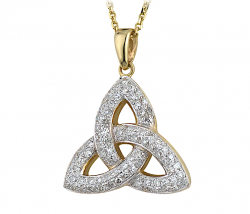 Gold Trinity Pendant