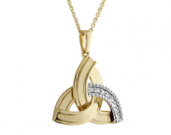 Gold Trinity Pendant