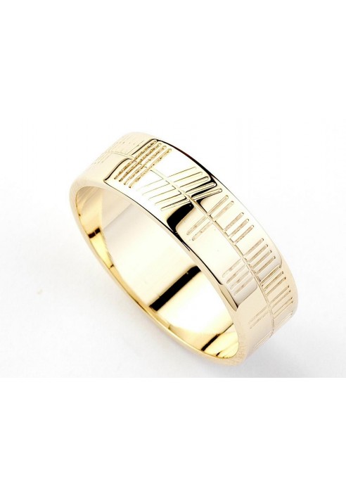 OGHAM RING-WIDE