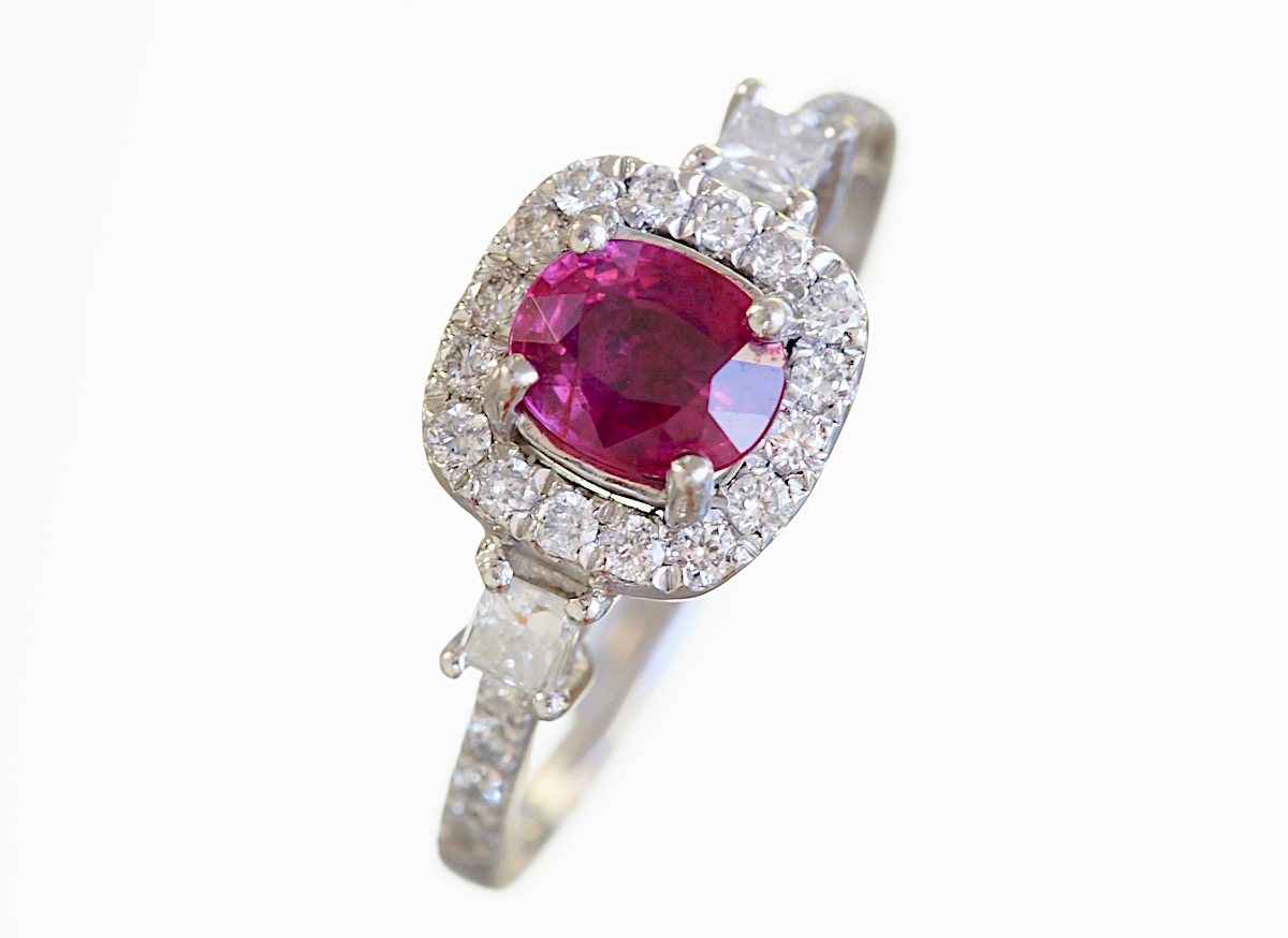 Diamond and Ruby Ring