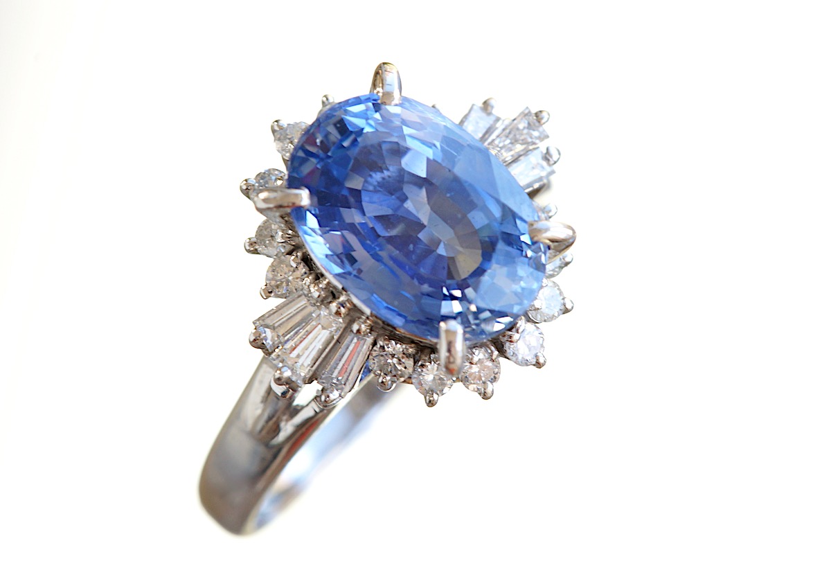 Diamond and Sapphire Ring